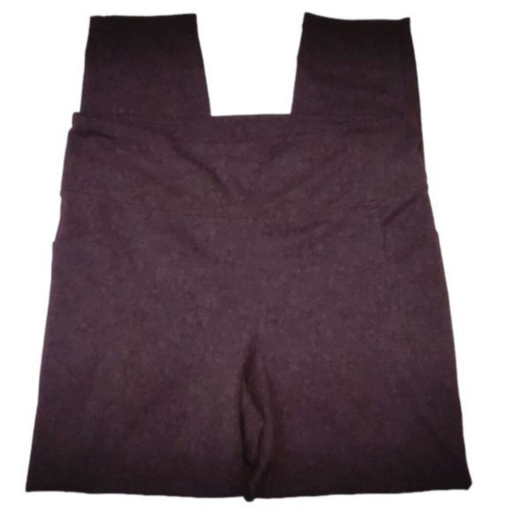 Women' Member's Club Sam's Club Purple Textured Leggings Size XL GUC #0694
